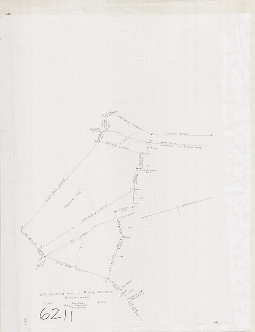 Shelburne Falls Fire District Buckland 6211 Map Reprint Old Maps