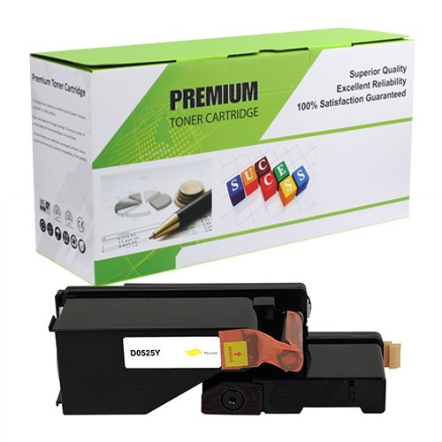 Compatible | Dell | 593-BBJW | Yellow | Toner Cartridge | Standard Yield (1400 Pages)