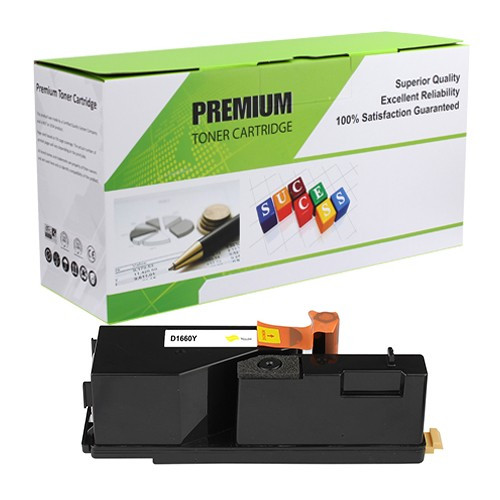 Compatible | Dell | 332-0402 | Yellow | Toner Cartridge | Standard Yield (1000 Pages)