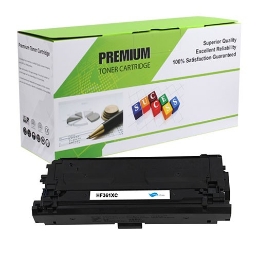 Compatible | HP | CF361X / Cartridge 040HC | Cyan | Toner Cartridge | Standard Yield (10000 Pages)