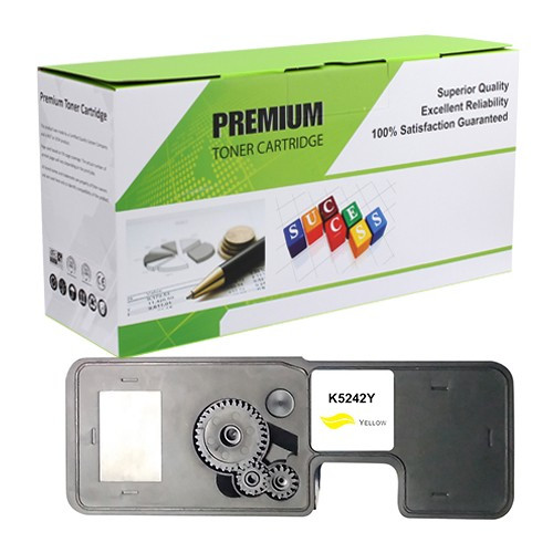 Compatible | Kyocera |TK-5242Y | Yellow | Toner Cartridge | Standard Yield (3000 Pages)