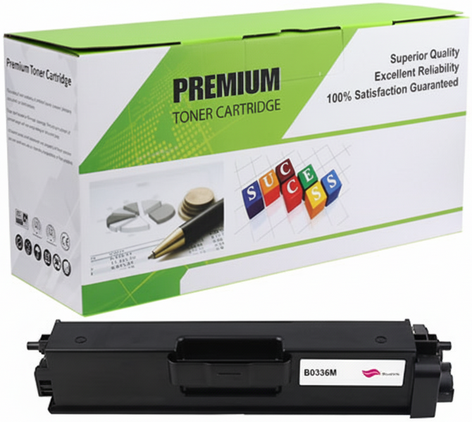 Compatible | Brother | TN-336M / TN-315M | Magenta | Toner Cartridge | Standard Yield (3500 Pages)