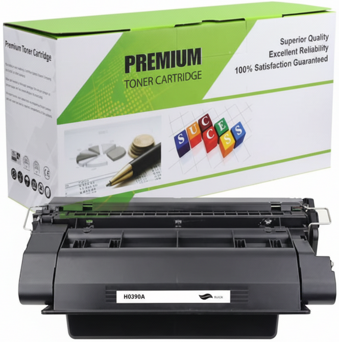 Compatible | HP | CE390A | Black | Toner Cartridge | Standard Yield (10000 Pages)