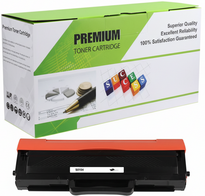 Compatible | Samsung | MLT-D104S / MLTD104S | Black | Toner Cartridge |  Standard Yield (1500 Pages)