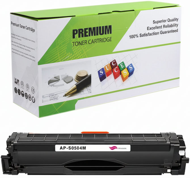 Compatible | Samsung | CLT-Y504S/XAA / CLTY504S/XAA | Yellow | Toner Cartridge | Standard Yield (1800 Pages)
