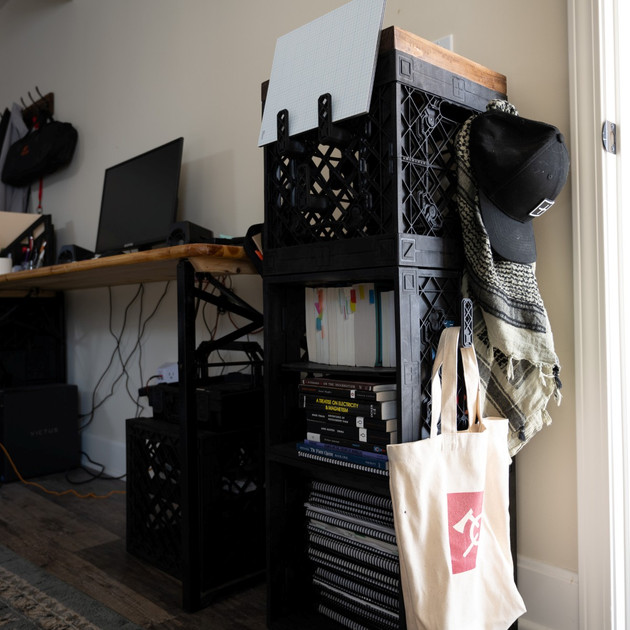 Modular Book Storage for College Life That Moves With You