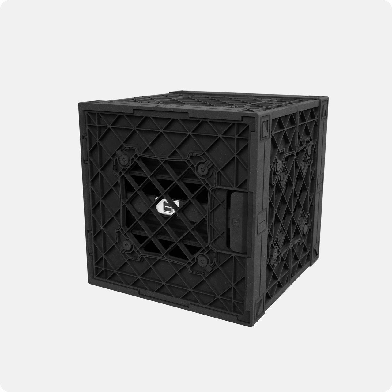 BoreCrew！ドラム缶 ボックス マッドブラック OSB合板 box-03066 受注販売 OSB合板 ディスプレイボックス | ART OF BLACK