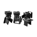 Snap-Fit Connector Black 12 Pack