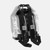 UbeCube™ Medium Dry Bag rear view showing adjustable padded backpack straps.