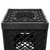 UbeCube™ crate upside down with foot pads installed on all four corners.