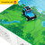 Lego compatible build plate with lego compatible creation on top