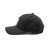Side view of the UbeCube™ Baseball Cap in black with curved brim.