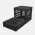 UC02™ crate shown expanded beside collapsed crate to highlight lidded stackable storage design