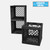 UC02™ Lidless Multi-Pack with black open storage crates shown stacked and separated for modular crate storage