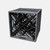UbeCube CrateWine™ kit a modular, portable storage (wine-storage, shirt-storage, gear-storage)