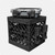 CrateWhite™ PaddleOn fishing storage kit featuring a UC02™ crate, CrateWhite™ Tacklebox, Fishing Pole Holders, and accessory mounting points