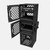CrateWhite™ TackleStack 01 fishing storage tower with open crate doors, CrateShelf™ storage, tackle organization trays, and Fishing Pole Holders