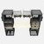 Top view of the CrateWhite™ TackleStack 03 showing dual towers, tackleboxes, shelf spans, and modular fishing storage.
