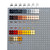 PixelPanel™ color chart showing grayscale, earth tone, and warm color pixel options available for custom artwork