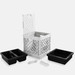 Tradesman Double Utility Kit - White Crate | Black Trays