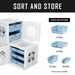 UbeCube Combo Kit Sort and Store | White