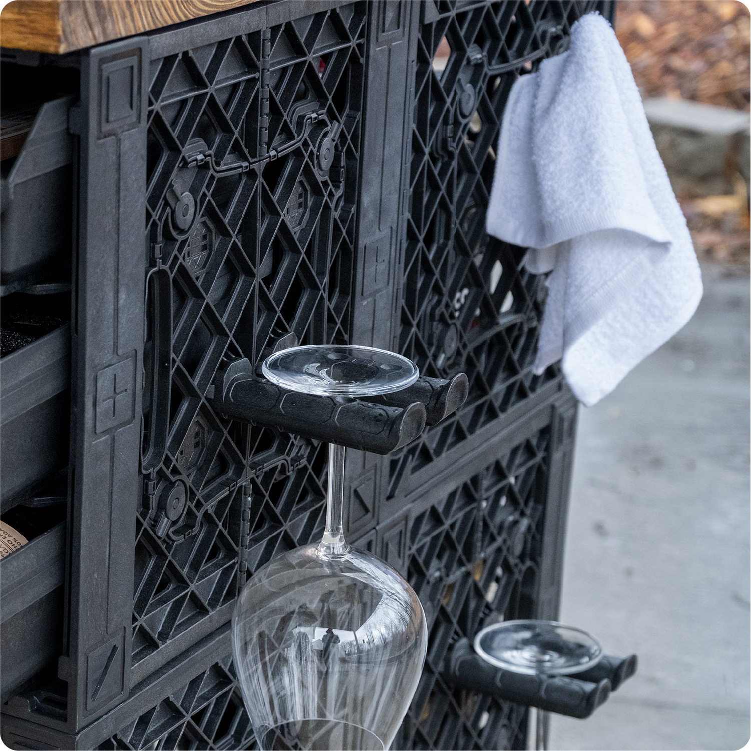 CrateWine™ Modular Wine Storage Cabinets