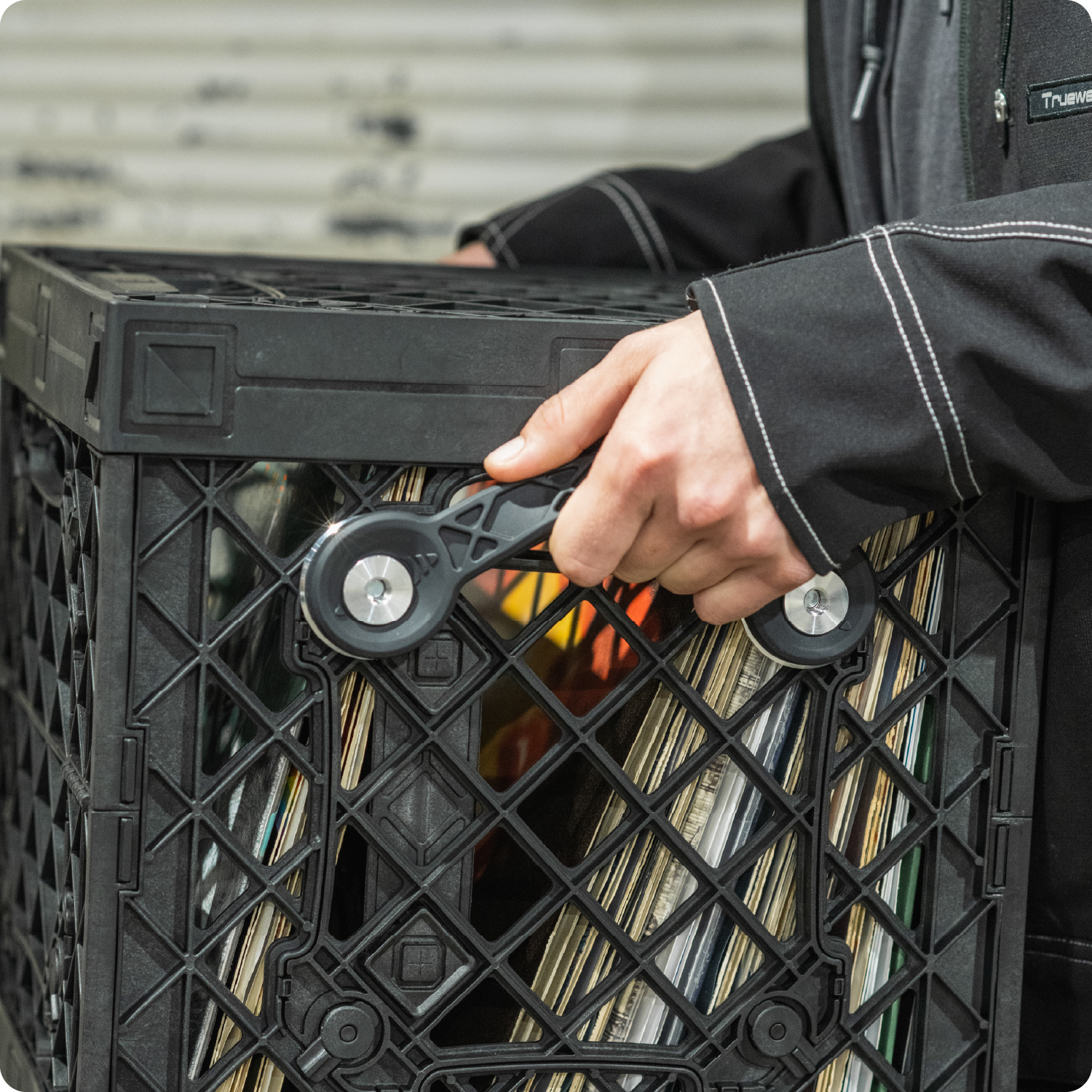 CrateVinyl™ | UbeCube™ Modular Record Storage Crate