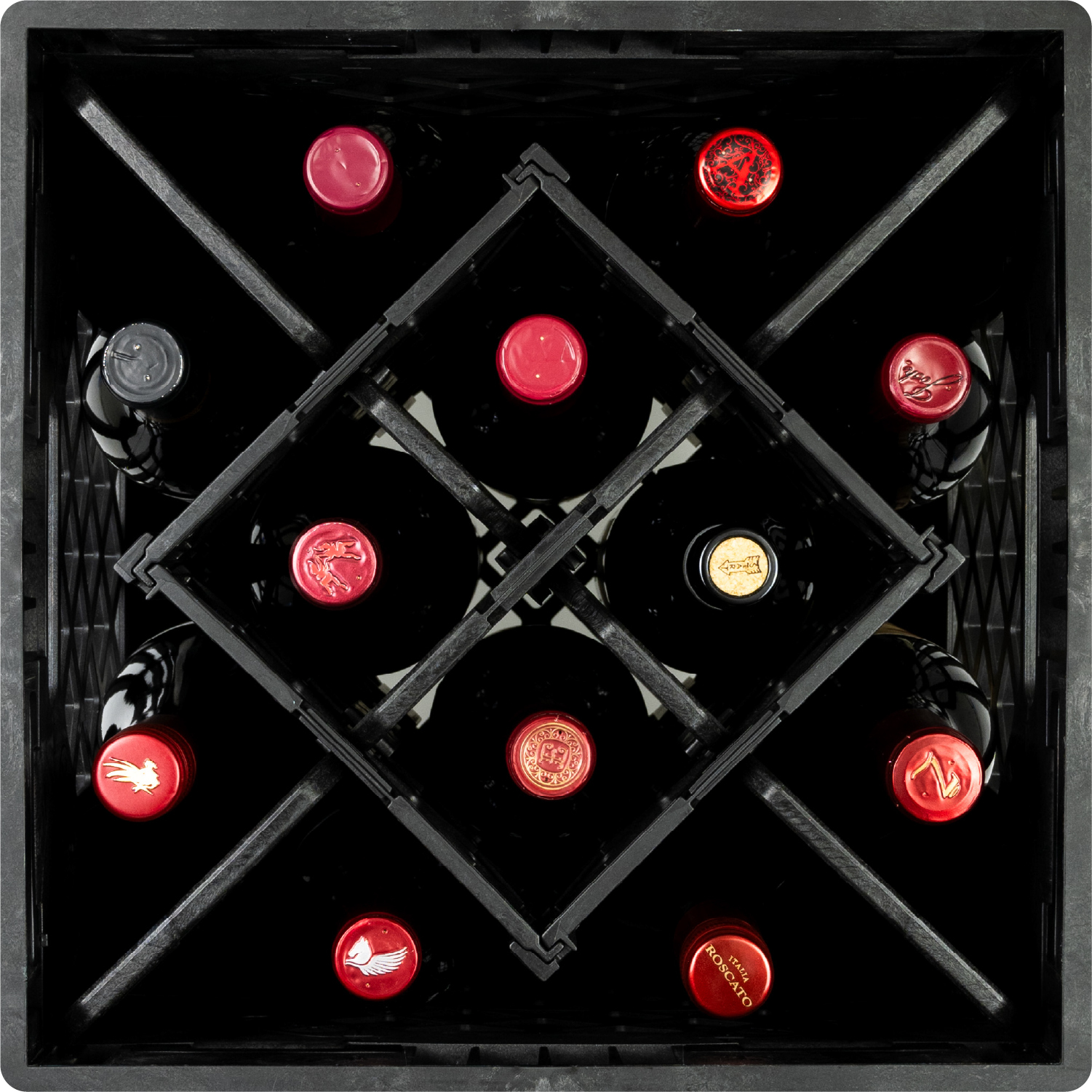 CrateWine™ Modular Wine Storage Cabinets