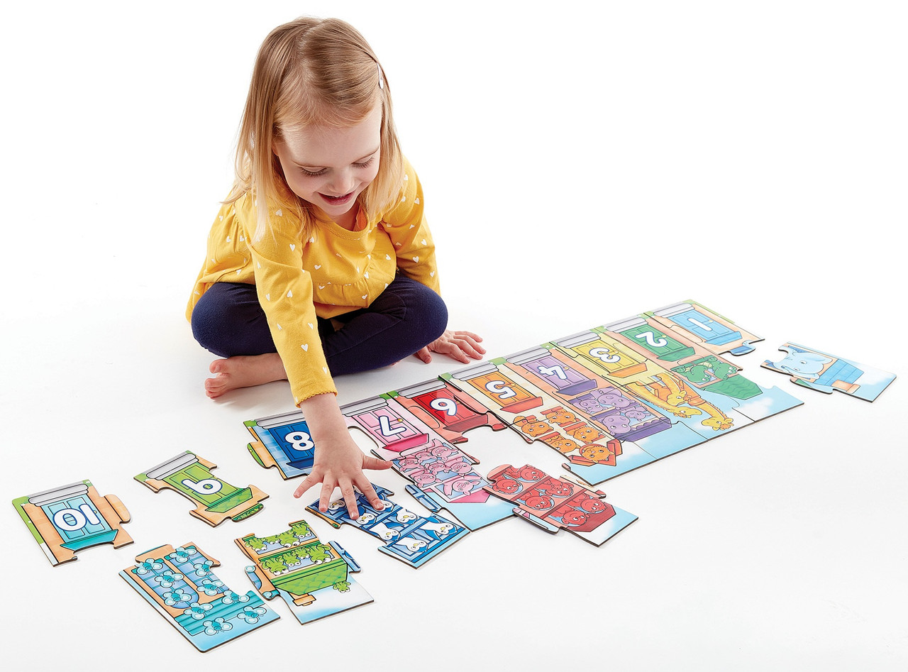 Number Street Puzzle and Poster