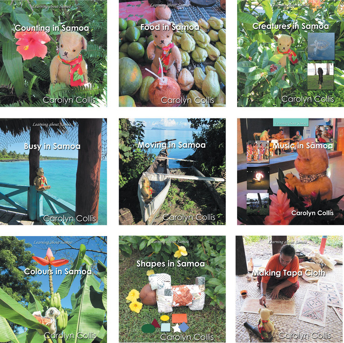 Learning about Samoa Book Set - Samoan text - Every Educaid