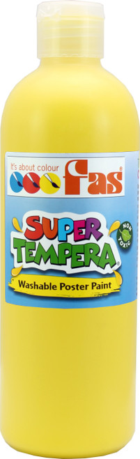 Super Tempera Yellow Paint 500ml