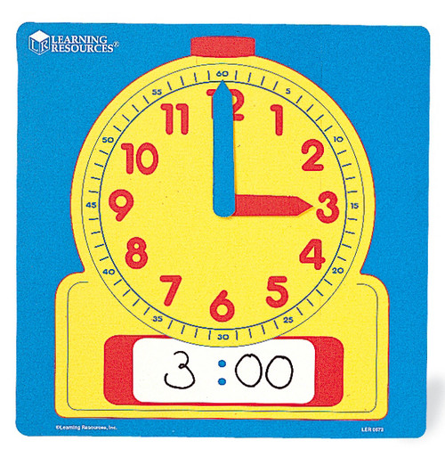 Write On/Wipe Off Demonstration Clock