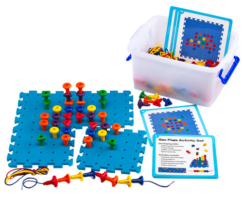 Geo Pegs Activity Set