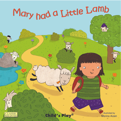 Mary had a Little Lamb Board Book (With Holes)