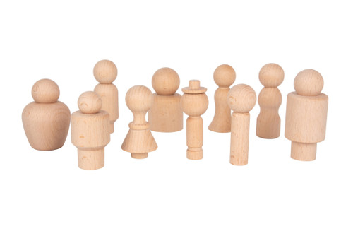 Wooden Community Figures