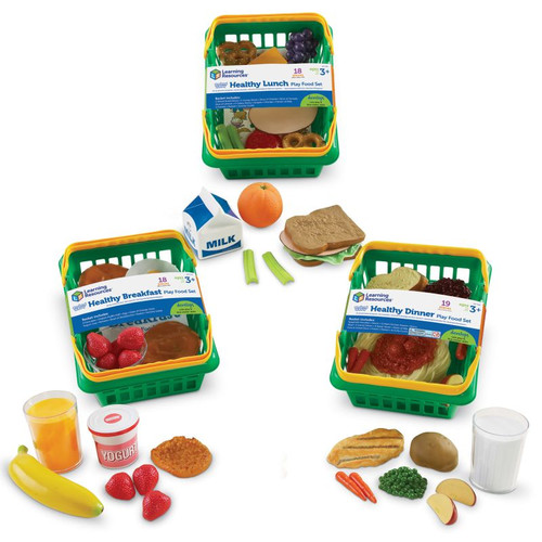 Pretend & Play Healthy Foods Play Set Bundle