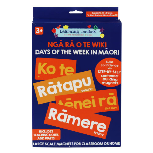 Maori Days of the Week Magnetic Set