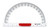 Magnetic Whiteboard Protractor