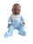 Preemie Doll Blue Sleep Suit