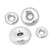 Marvellous Metallics Mirror Stacking Donuts, Set of 4 **Coming soon**