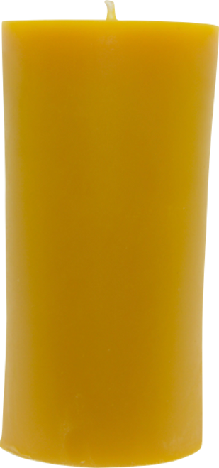 5 Inch Pillar Beeswax Candle