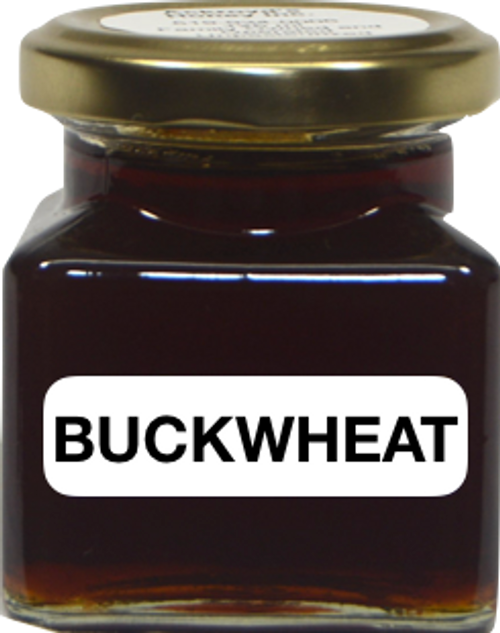 170g of 100% Pure Unpasteurized Natural Ontario #1 Amber  Honey in square glass jar