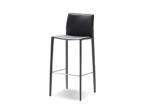 Counter Stool Zak Grey Leather DCSZAKBGREY