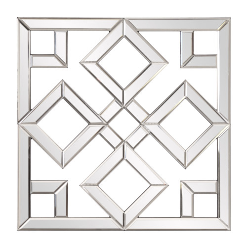 Interlocking Mirrored Squares With Lattice Design (383723)