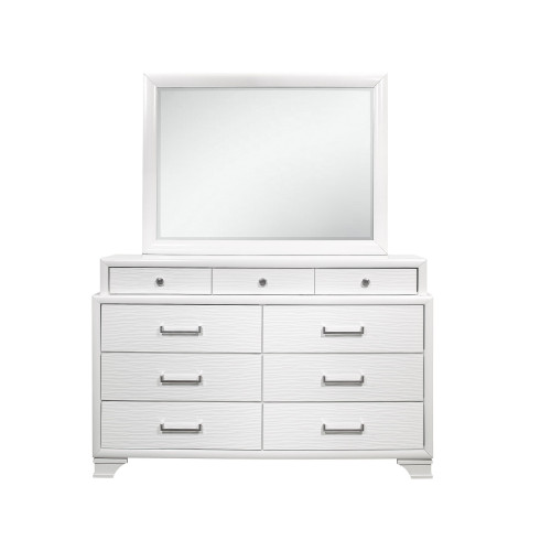 White Dresser With 9 Drawers (384055)