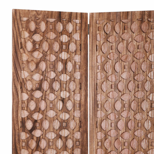 SG-323 Carved Wood Screen