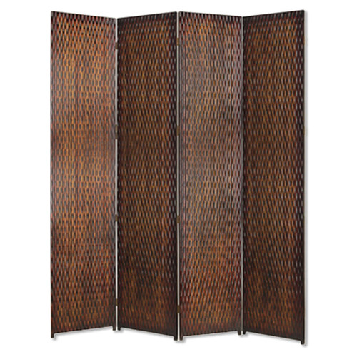 1" X 84" X 84" Brown, Wood - Screen (274905)