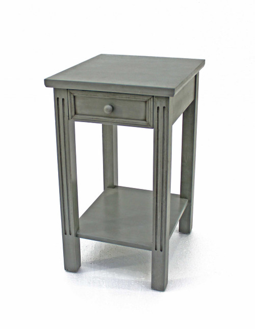 14" X 16" X 24" Gray, 1 Drawer, Minimalist Loft, Wooden - End Table (274374)