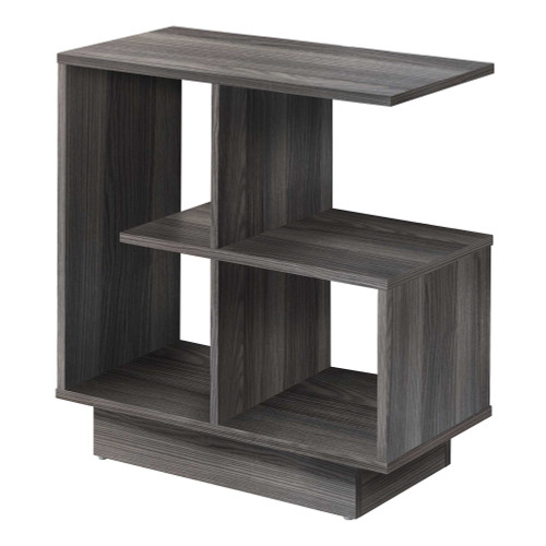 11.5" X 23.5" X 24" Grey, Particle Board, Laminate - Accent Table (332717)