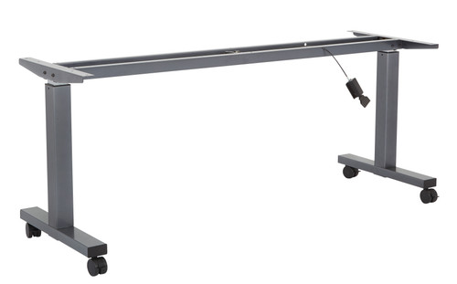 6' Frame For Height Adjustable Table - Titanium (HB6026-7)